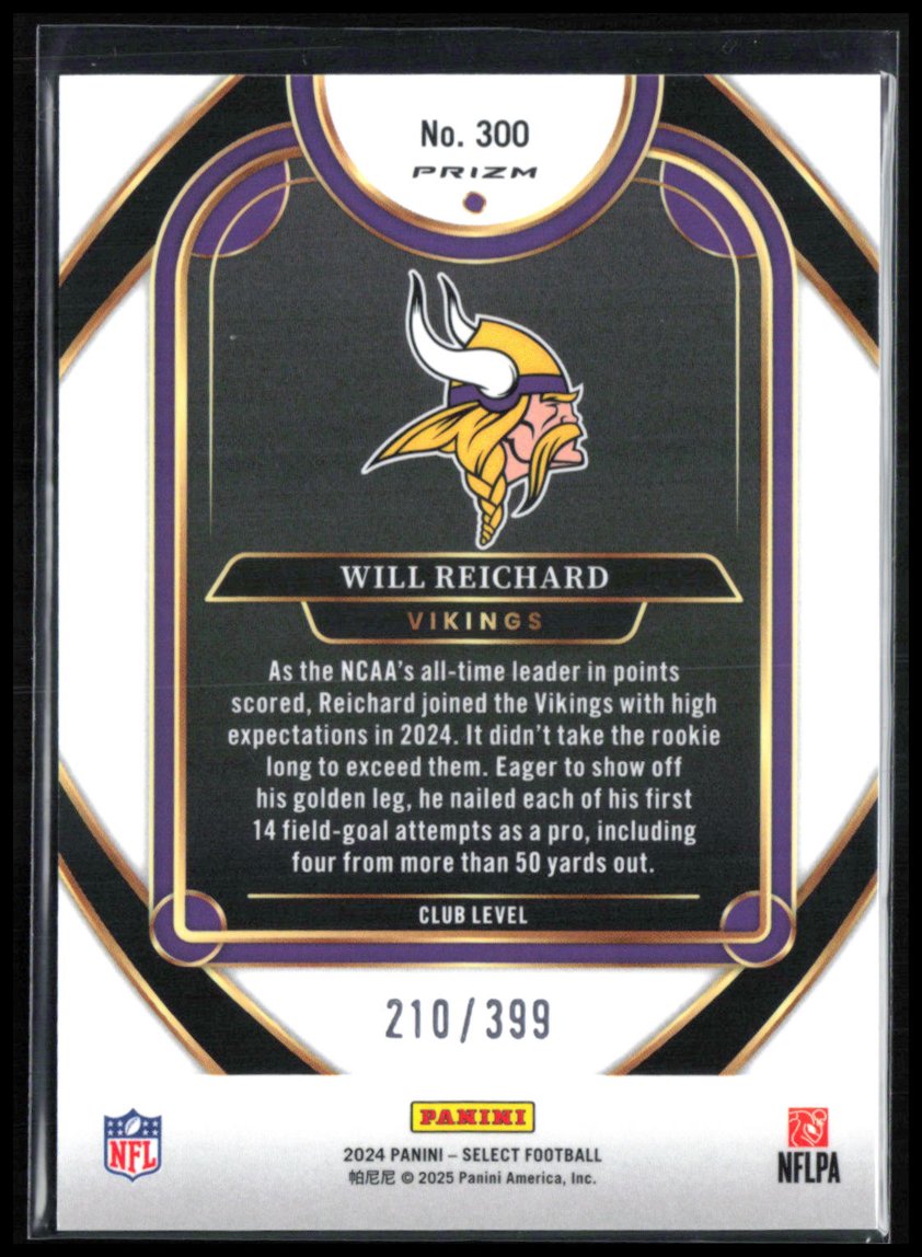 Will Reichard RC Orange Shock /399