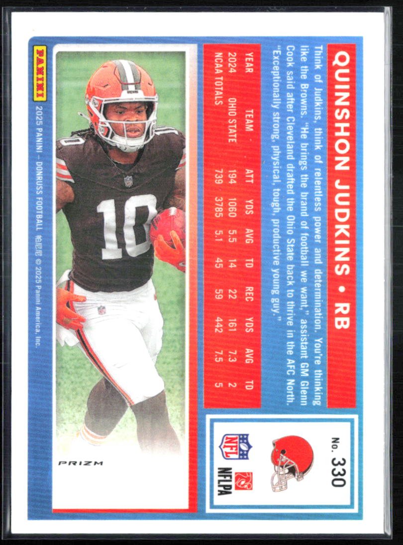 Quinshon Judkins RC Red Wave