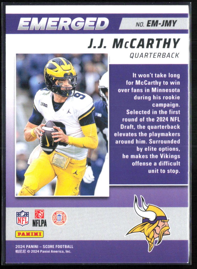 J.J. McCarthy RC