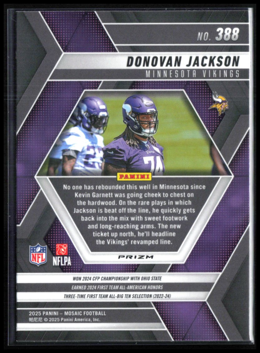Donovan Jackson RC Mosaic