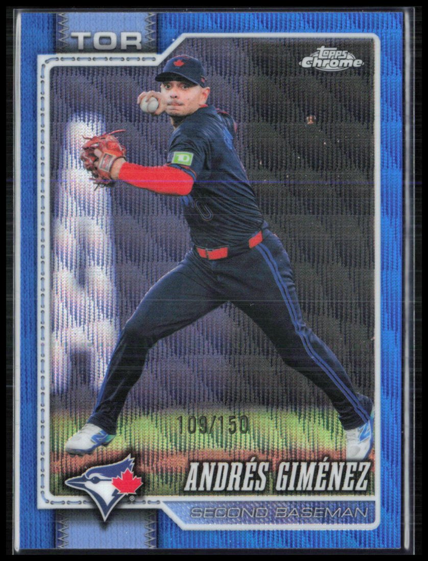 2026 Topps Chrome Logofractor Edition Blue Refractor 286 Andres