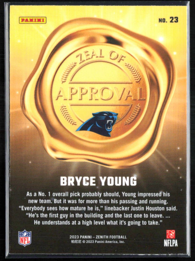 Bryce Young Zeal of Approval