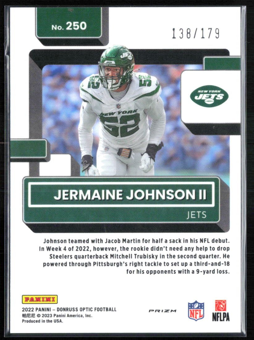 Jermaine Johnson II RC Blue /179