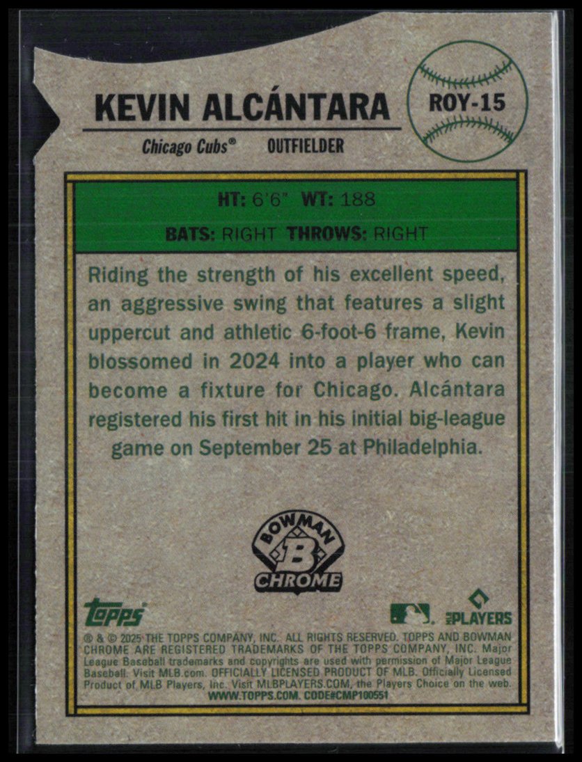 Kevin Alcantara RC Die-Cut