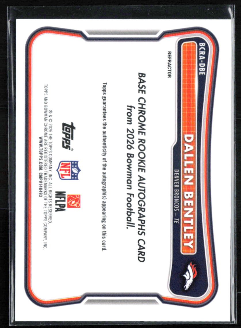 Dallen Bentley RC Auto /499 Refractor