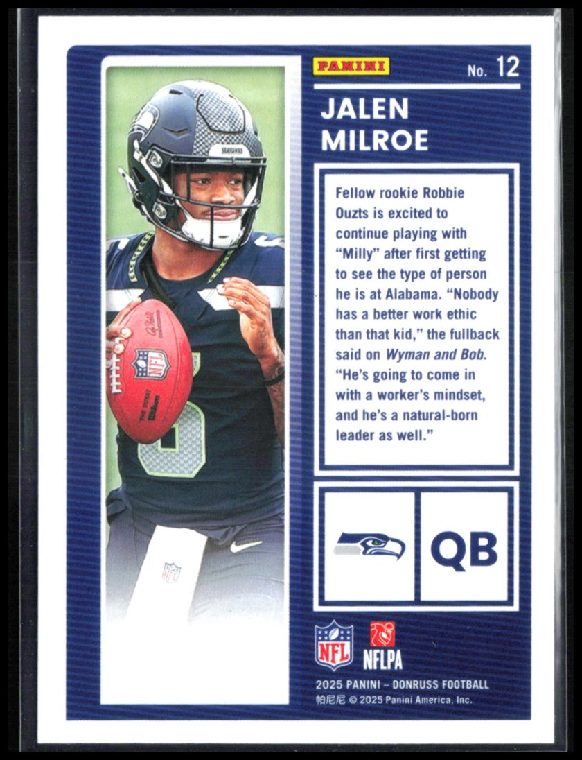 Jalen Milroe RC