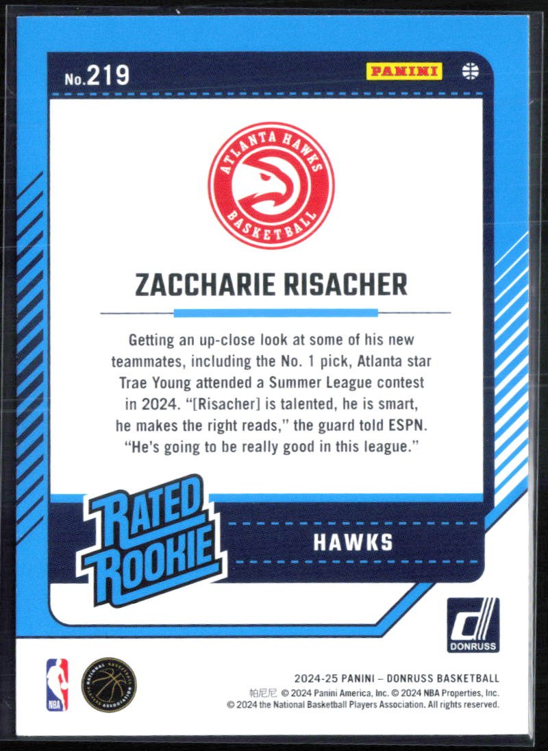 Zaccharie Risacher RC
