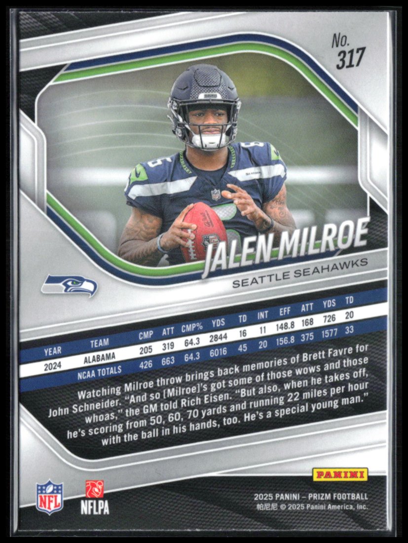 Jalen Milroe RC