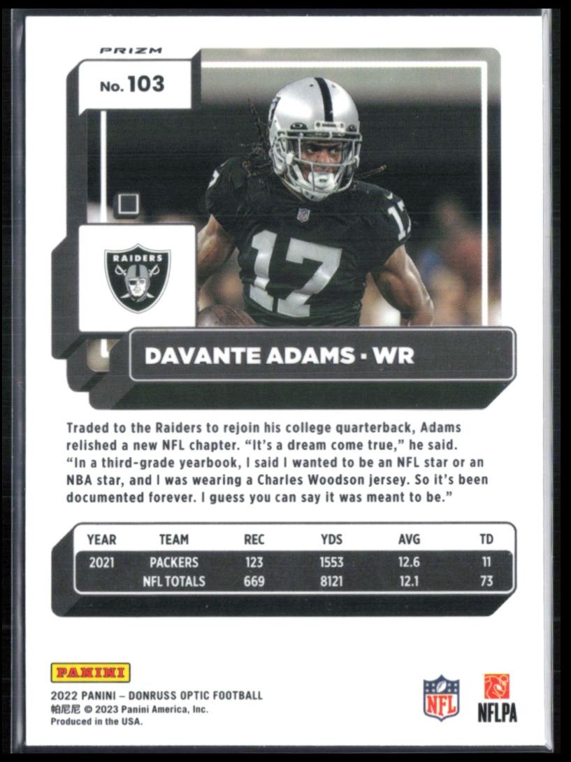 Davante Adams Holo