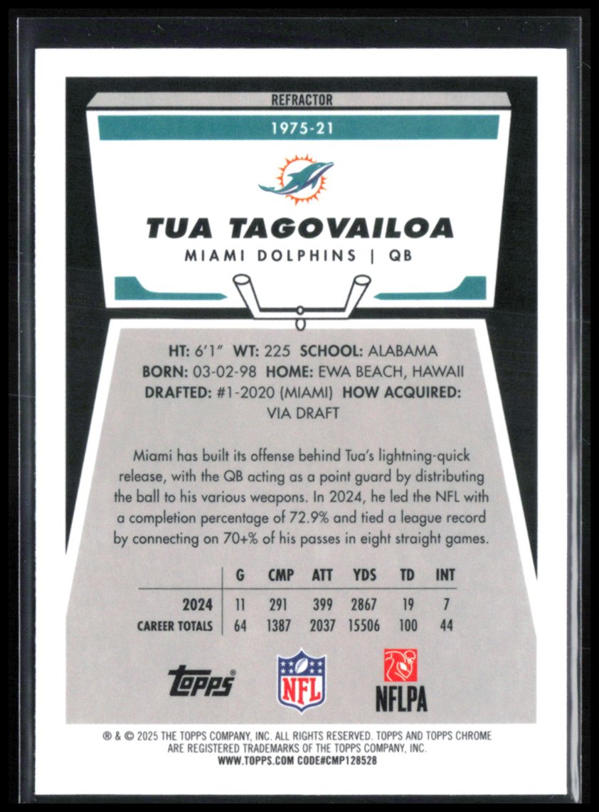 Tua Tagovailoa Refractor