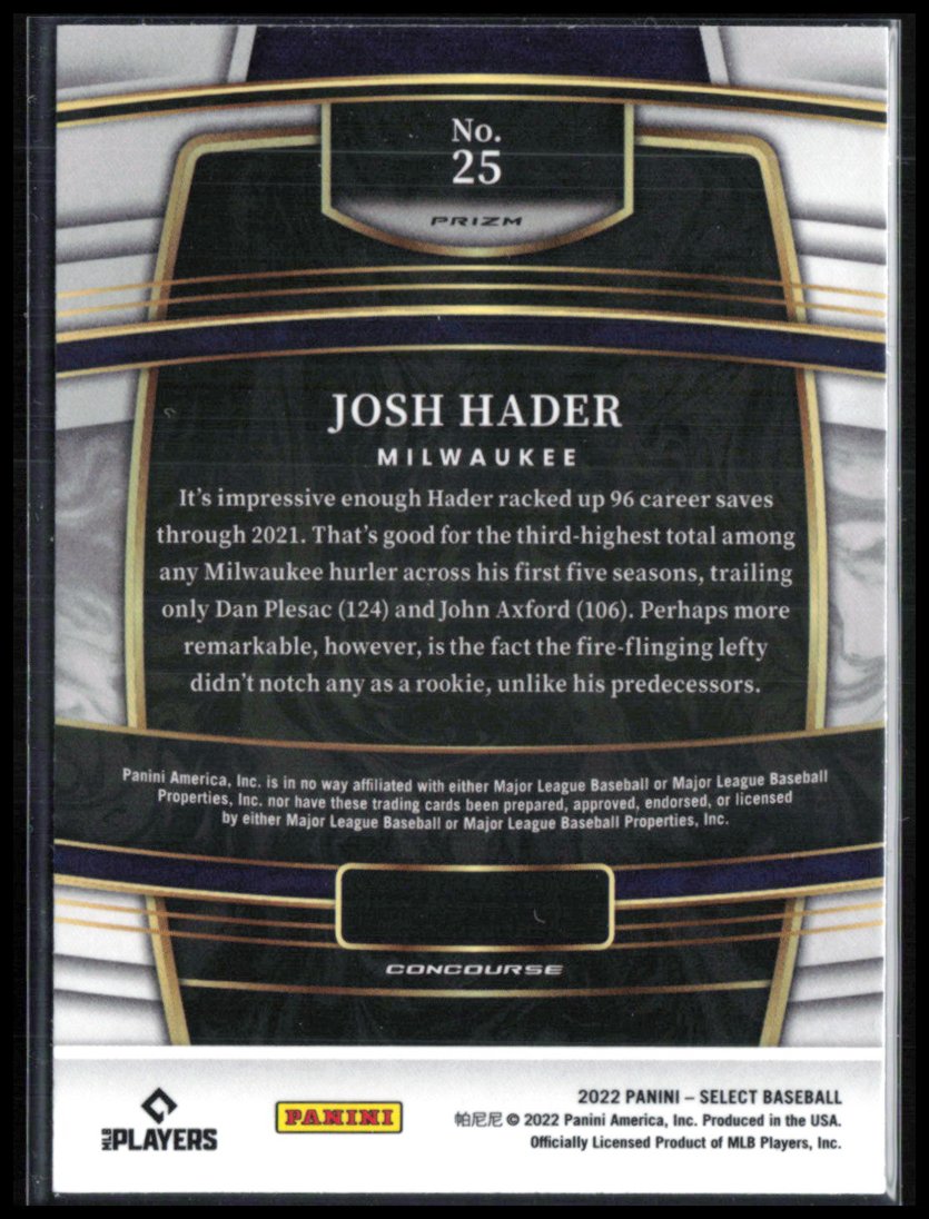 Josh Hader Silver