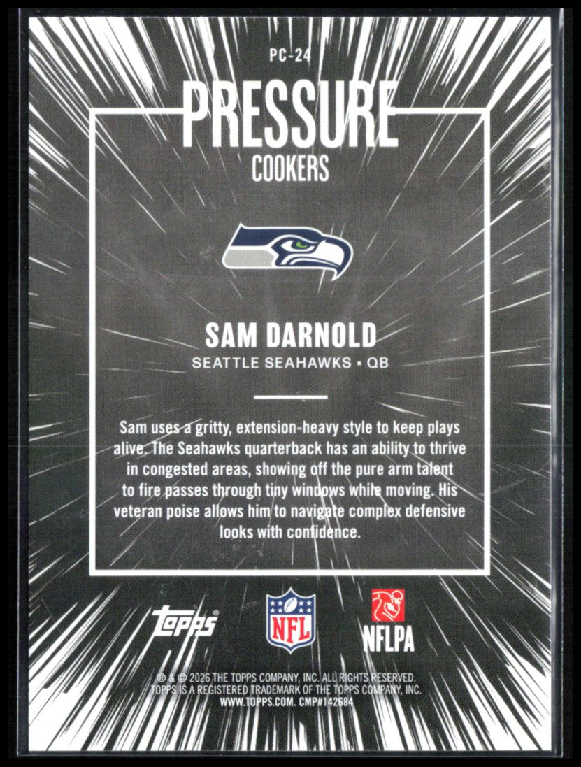 Sam Darnold Pressure Cookers