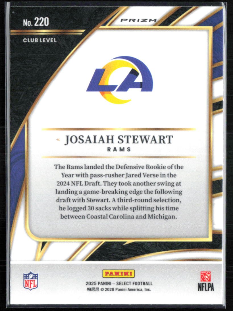 Josiah Stewart RC Club Level