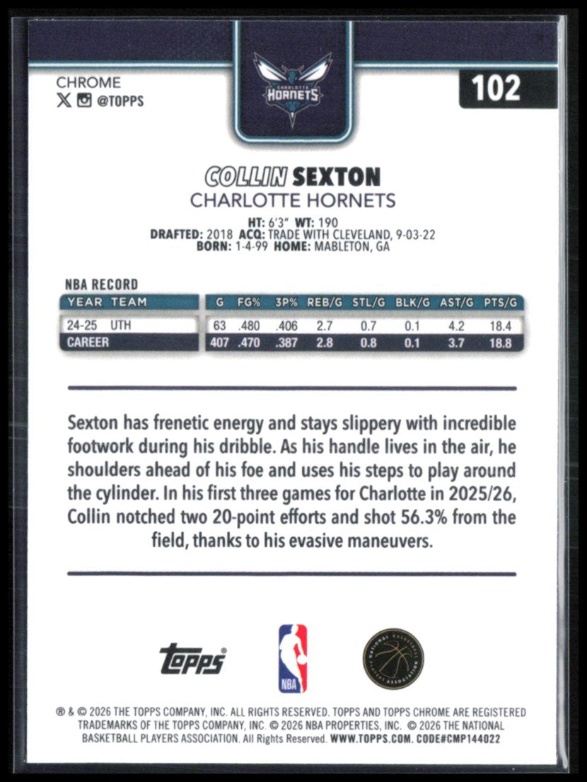Collin Sexton X-Fractor