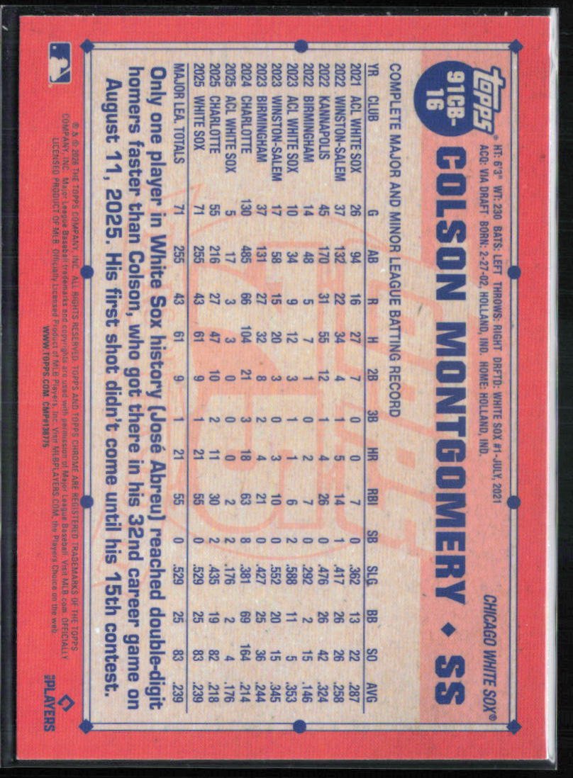 Colson Montgomery RC