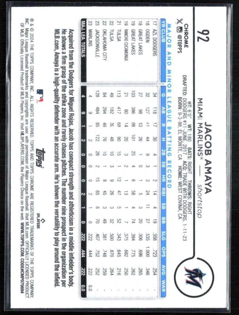 Jacob Amaya RC Sepia Refractor