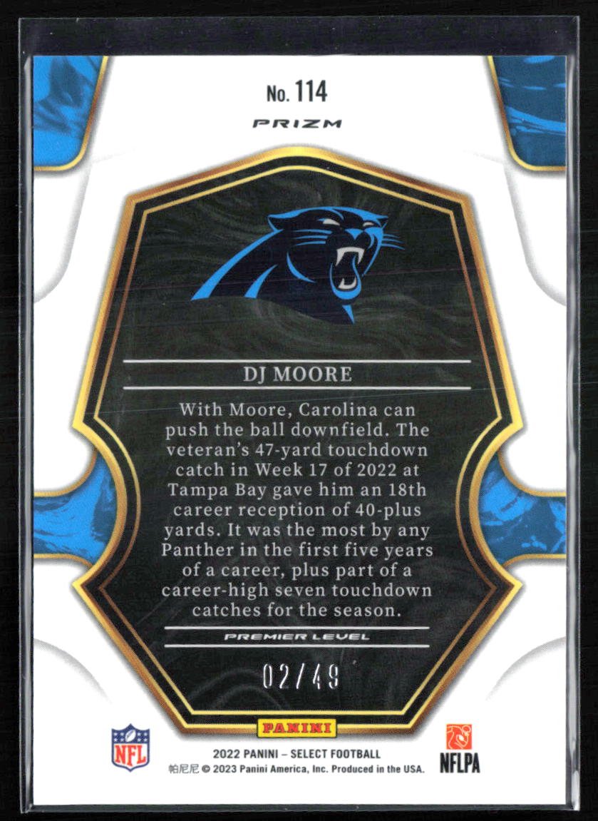 DJ Moore Red No Huddle /49