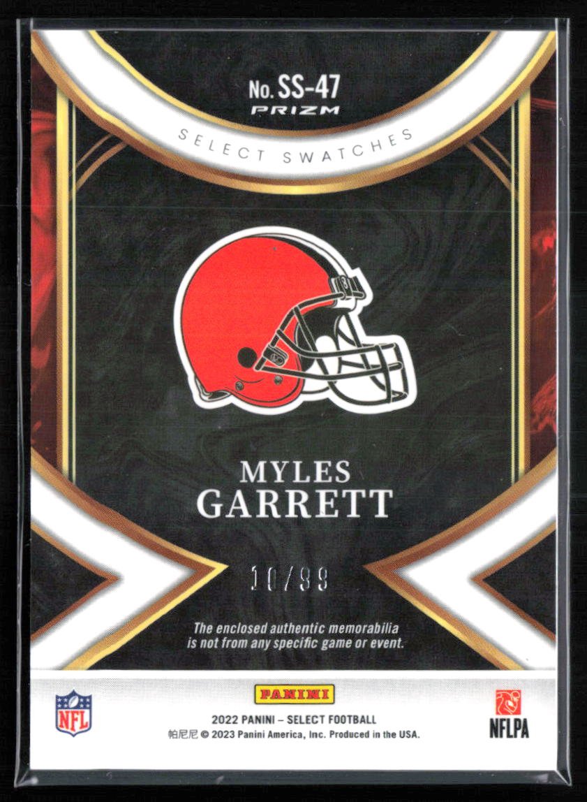Myles Garrett Silver Mem /99