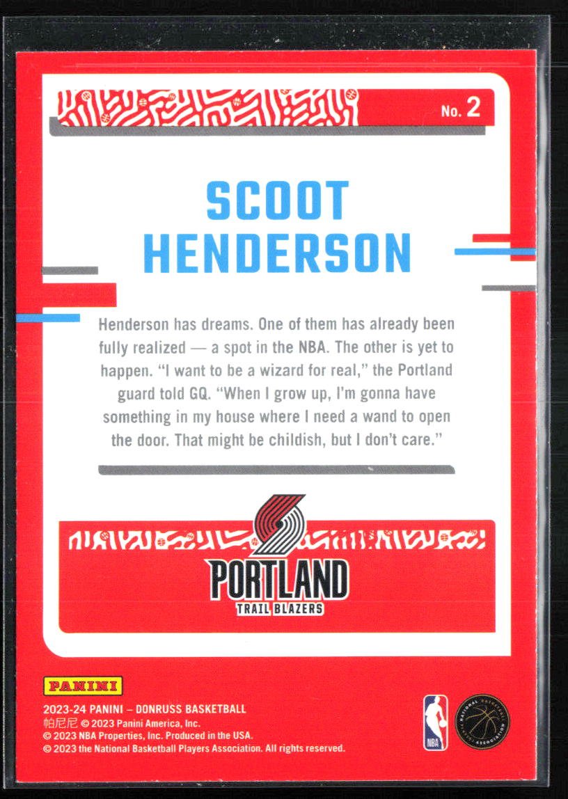 Scoot Henderson RC