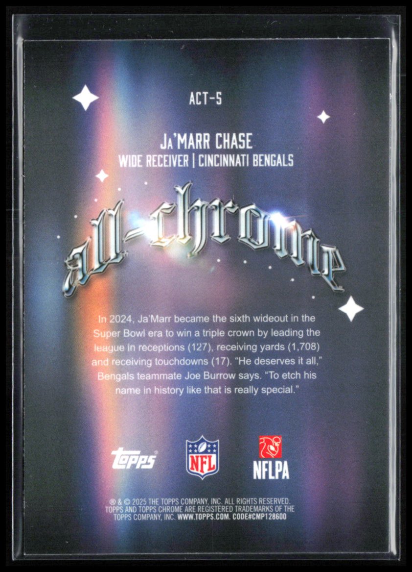 Ja'Marr Chase All-Chrome