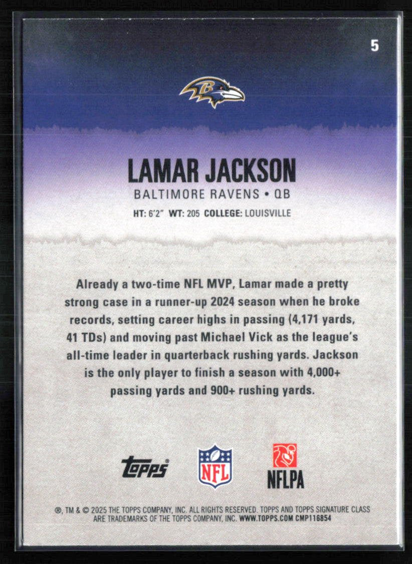 Lamar Jackson Yellow