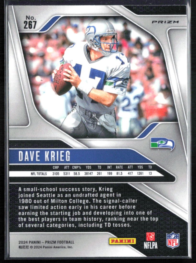 Dave Krieg Green Wave