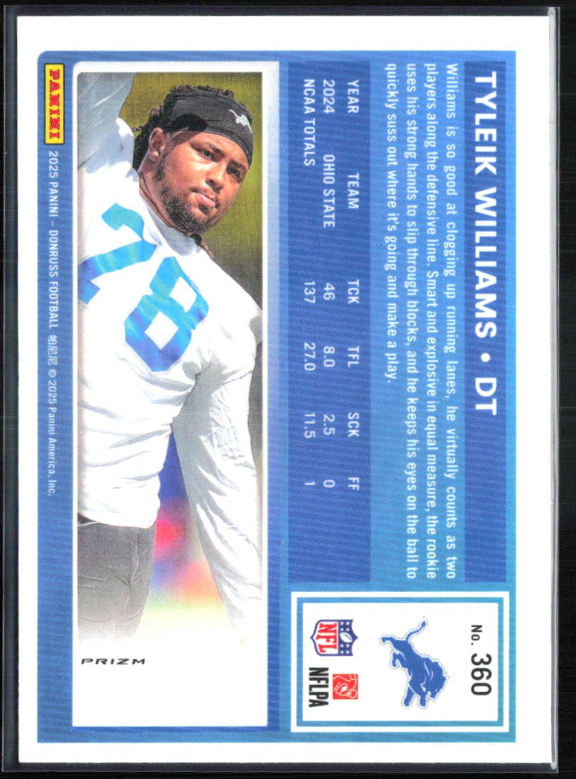 Tyleik Williams RC Red Wave