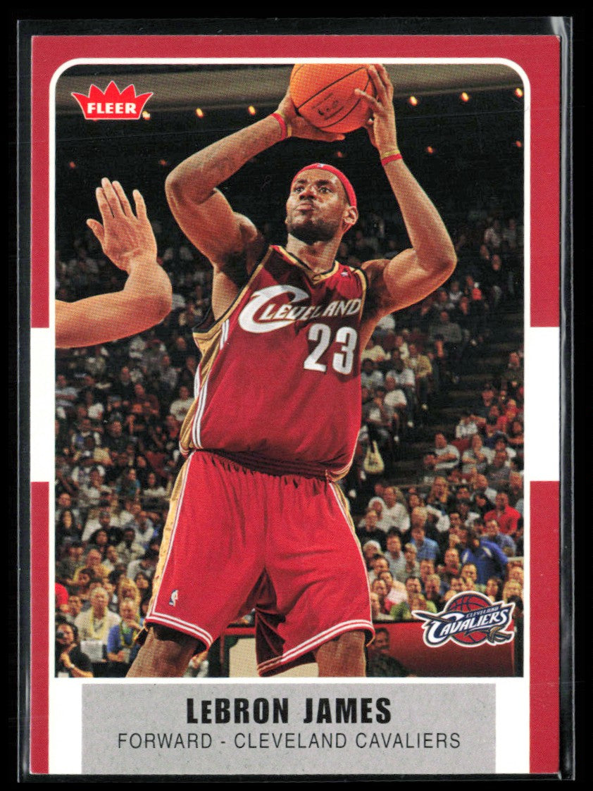 LeBron James 2007-08 Fleer – Dollar Box