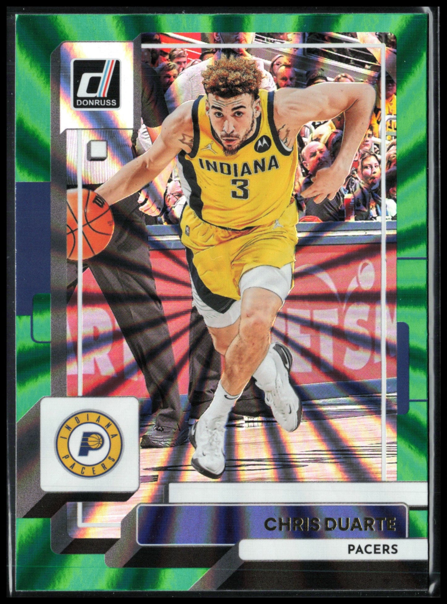 Chris Duarte Green Laser
