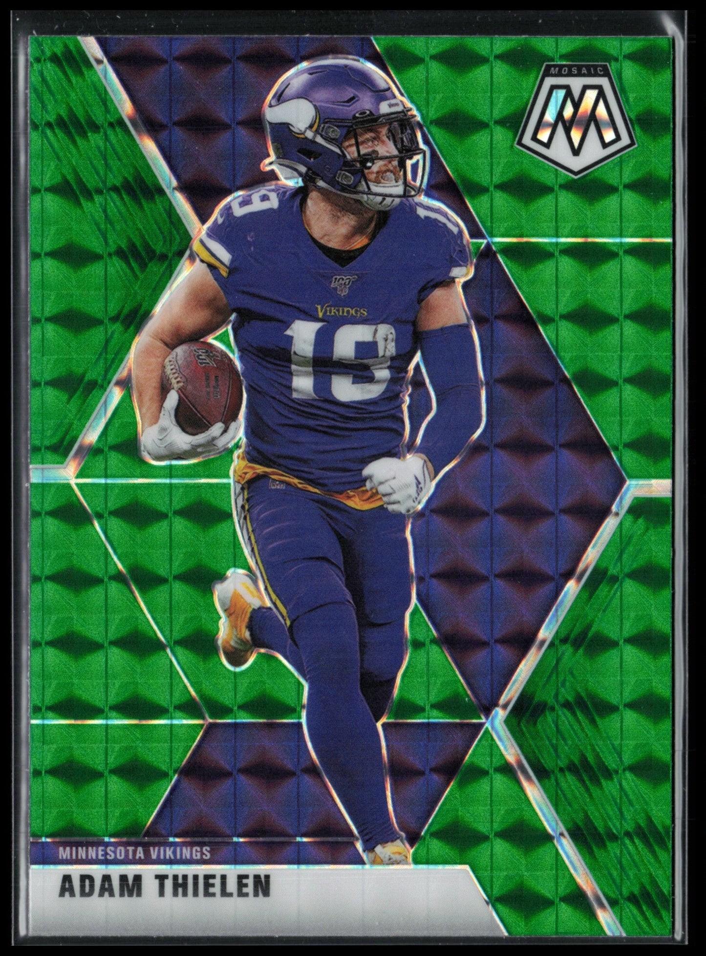 Adam Thielen Green Mosaic