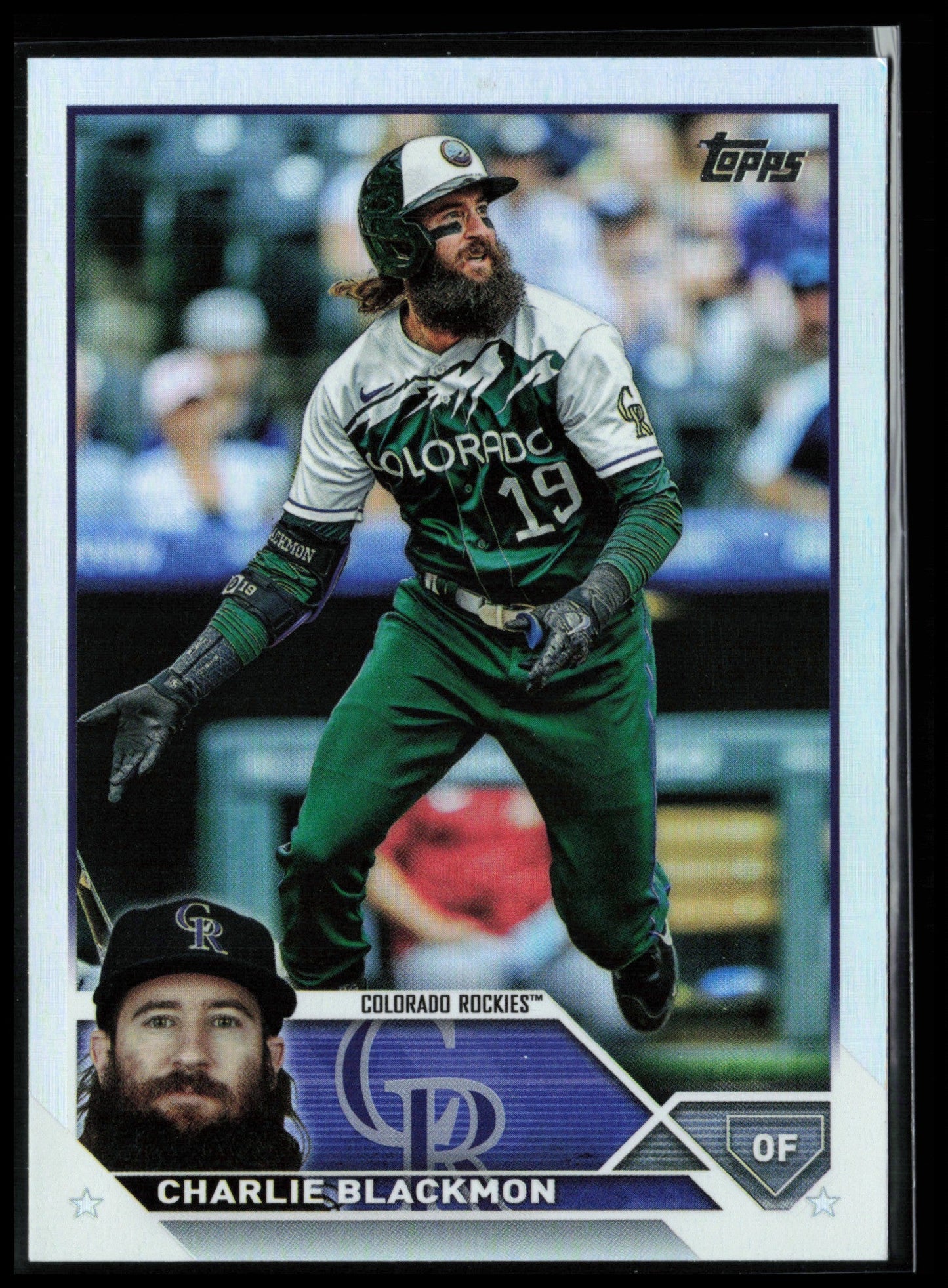 Charlie Blackmon Rainbow Foil