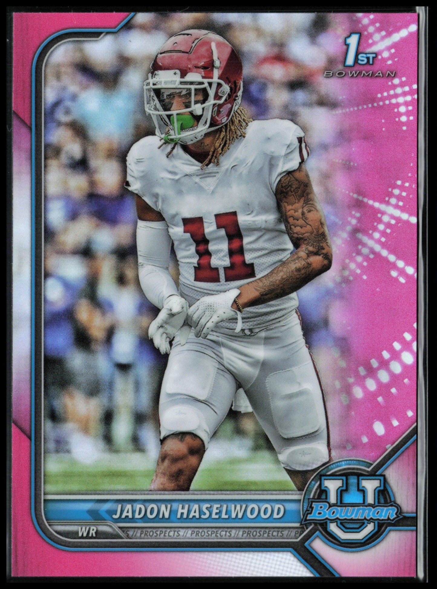 Jadon Haselwood 1st Bowman Pink