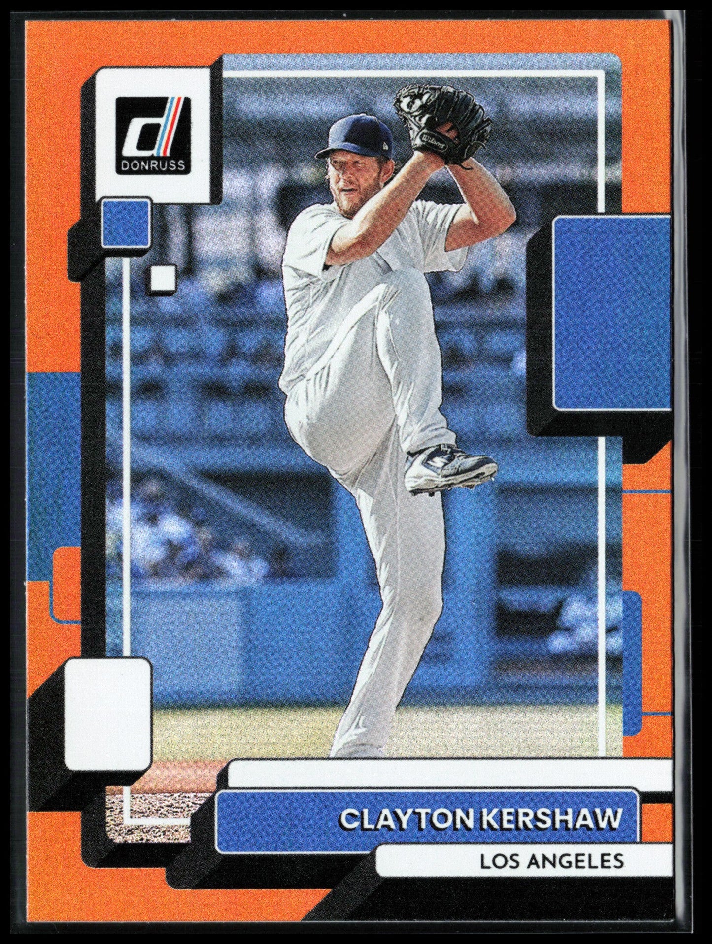 Clayton Kershaw Orange Foil