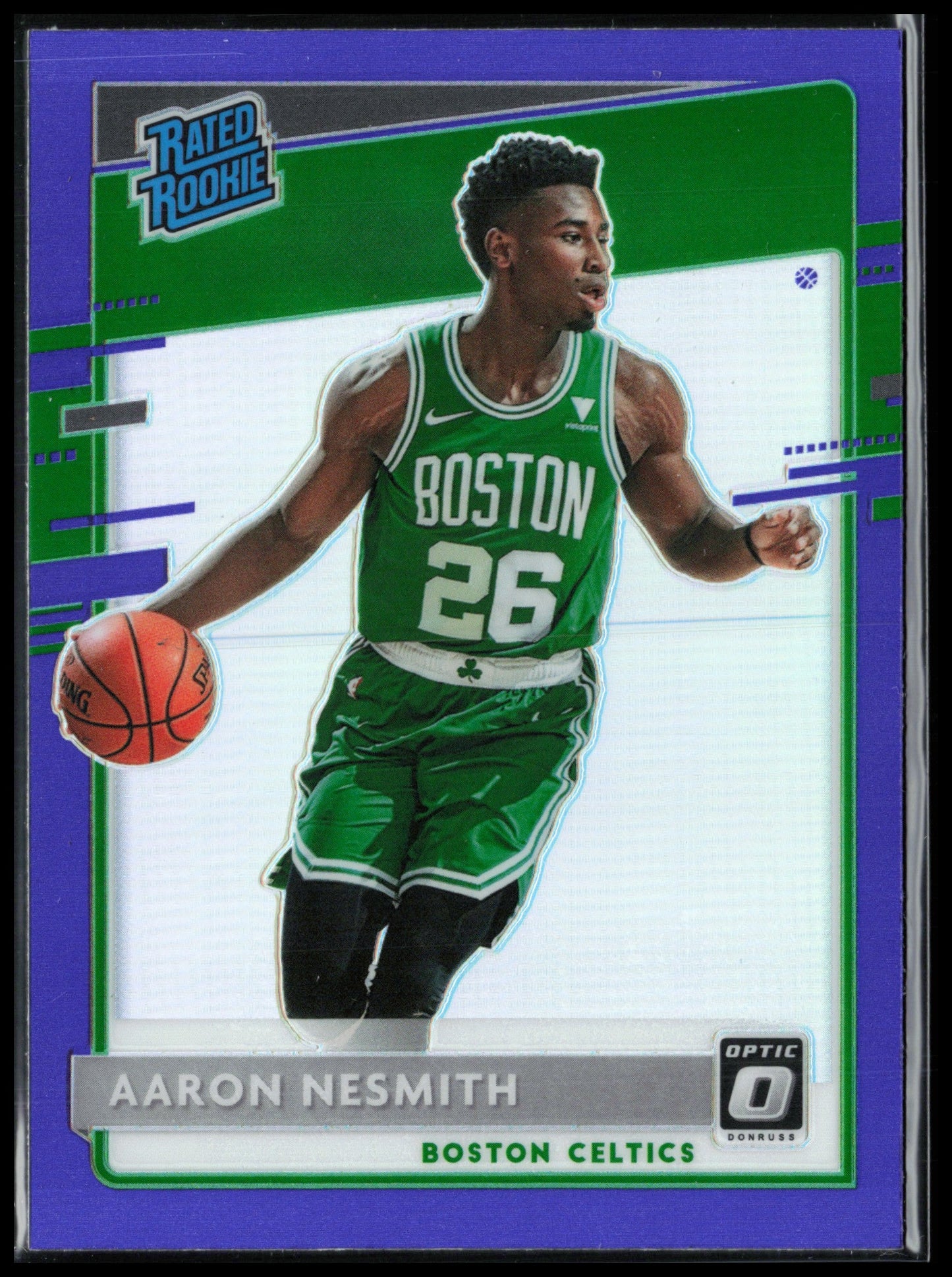 Aaron Nesmith RC Purple Holo