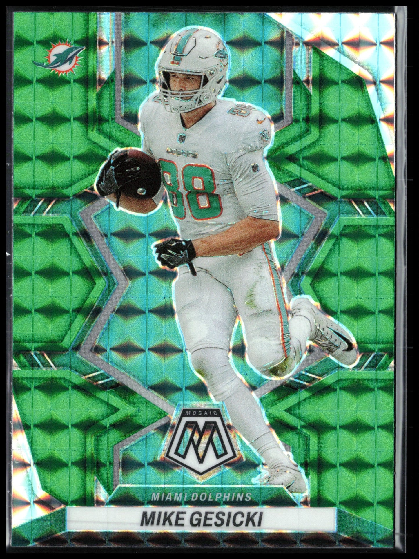 Mike Gesicki Green Mosaic