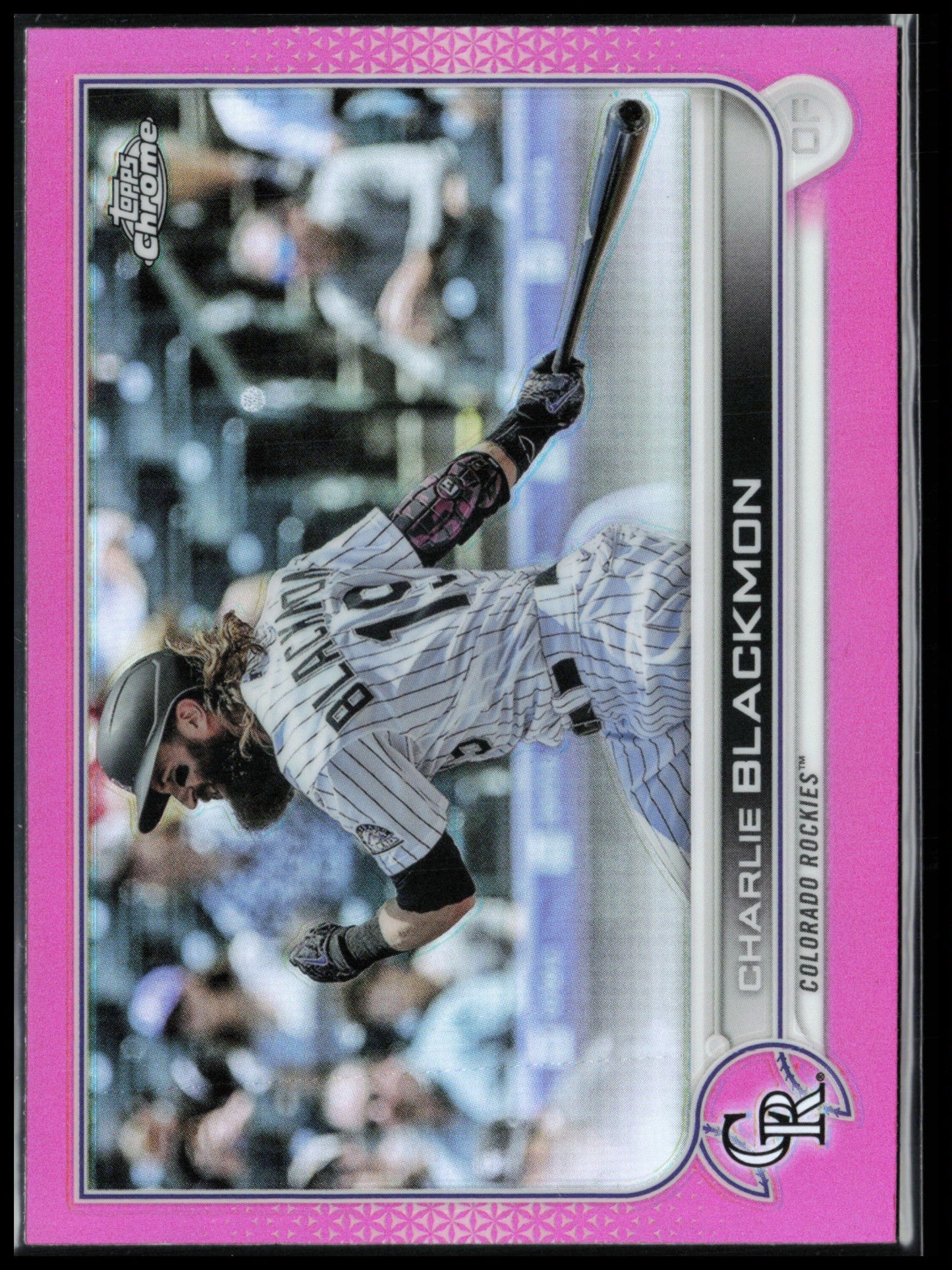 Charlie Blackmon Pink Refractor