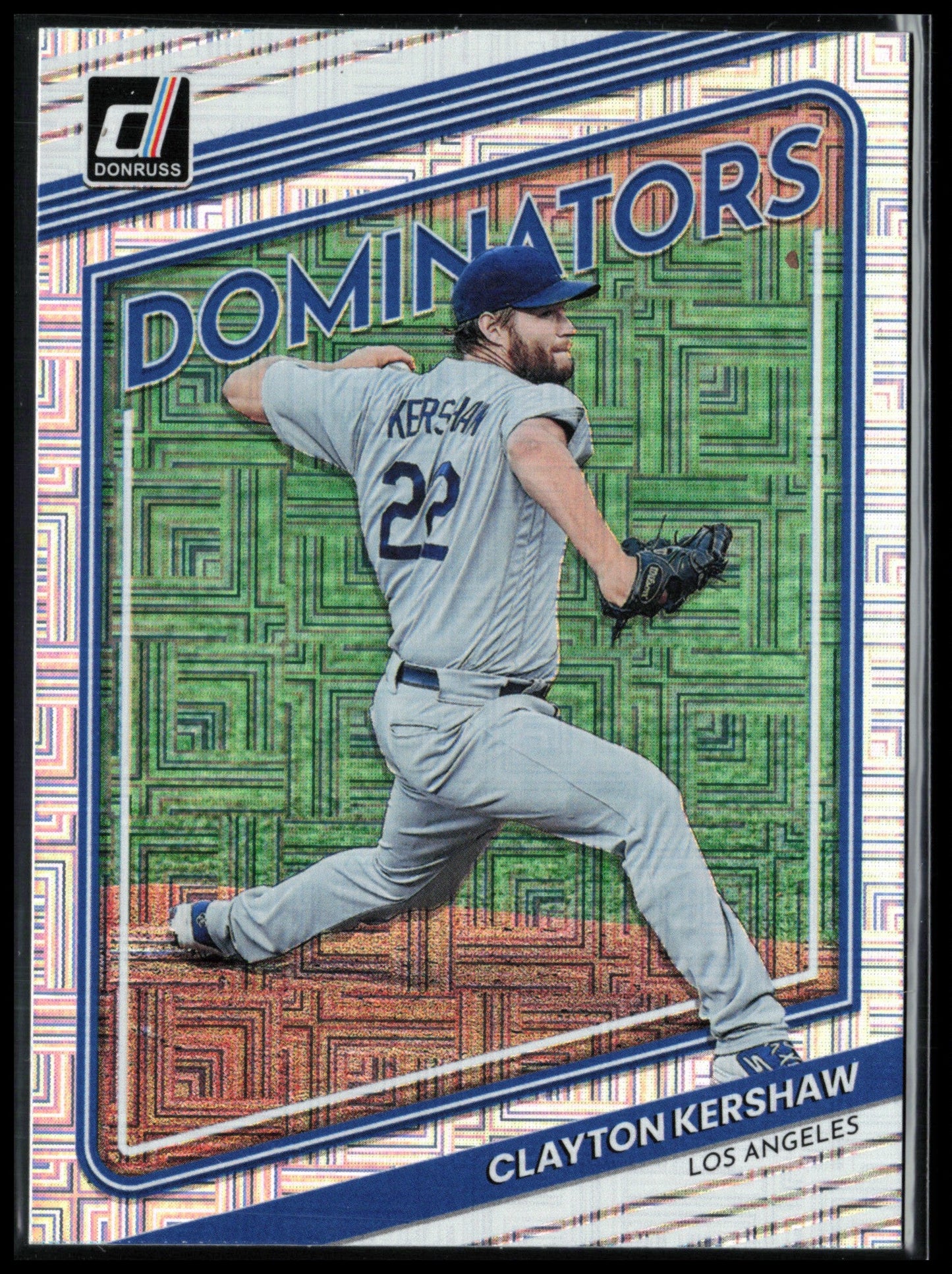 Clayton Kershaw Vector Parallel
