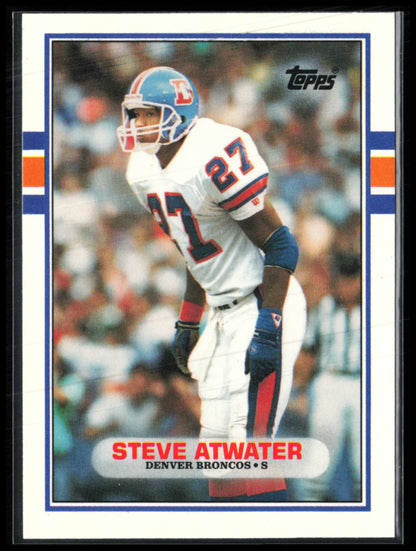 Steve Atwater 1989 Topps Traded