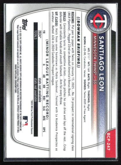 Santiago Leon 1st Bowman