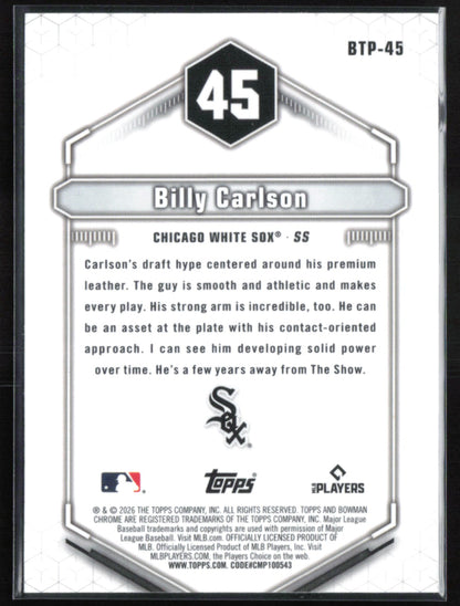 Billy Carlson Top 100
