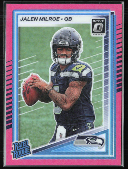 Jalen Milroe RC Pink