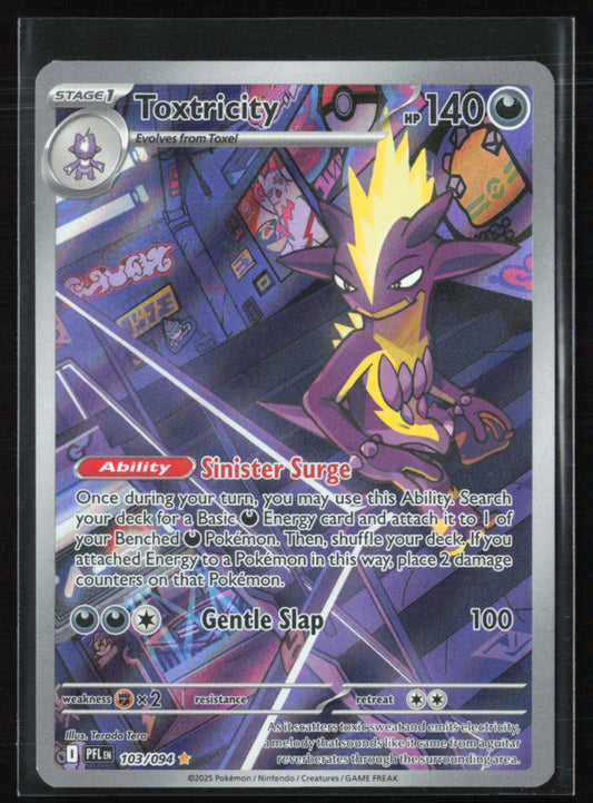 Toxtricity Full Art Illustration Rare