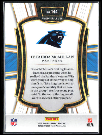 Tetairoa McMillan RC