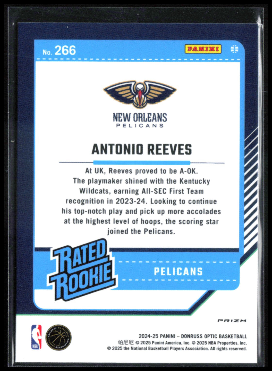 Antonio Reeves RC Holo