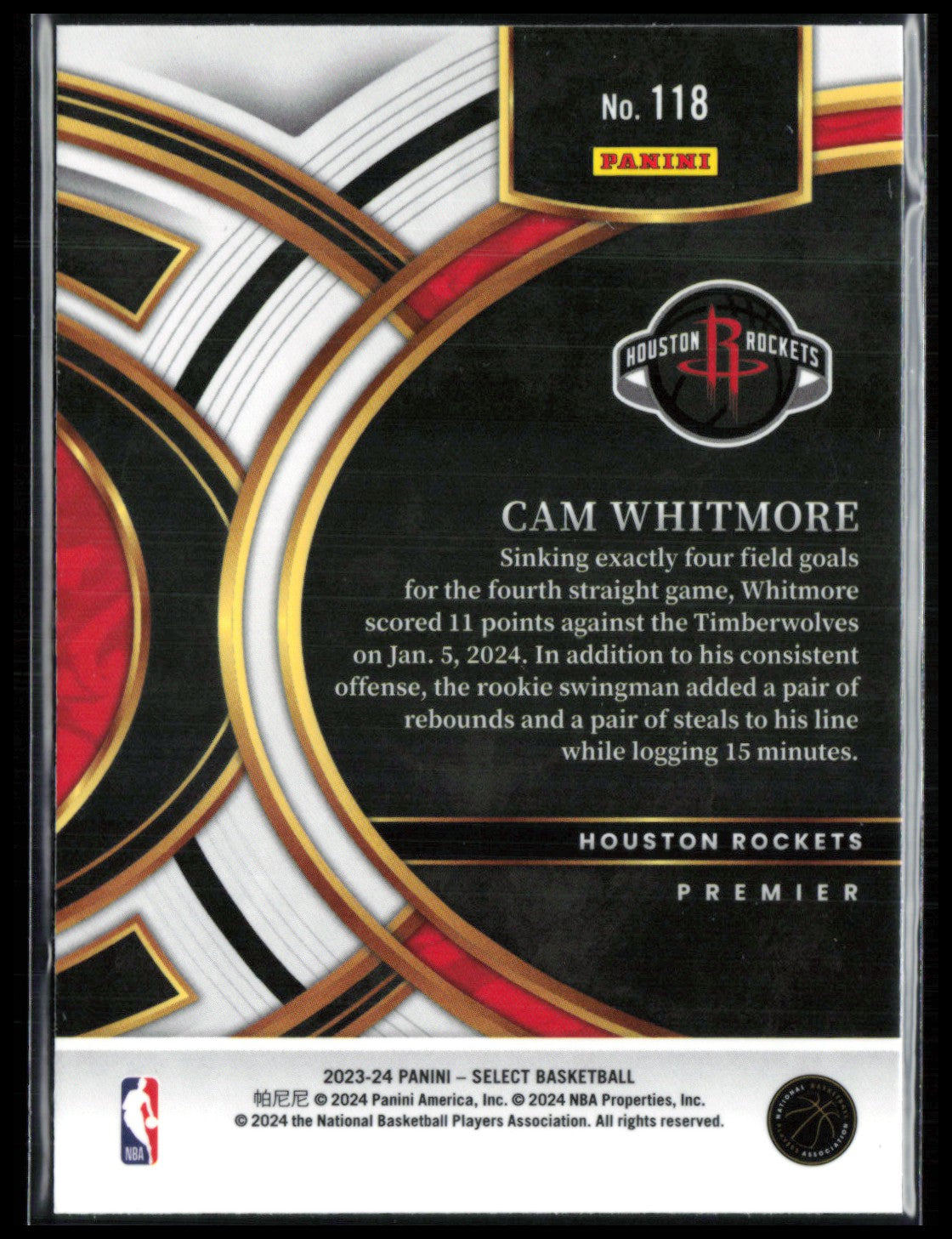 Cam Whitmore RC