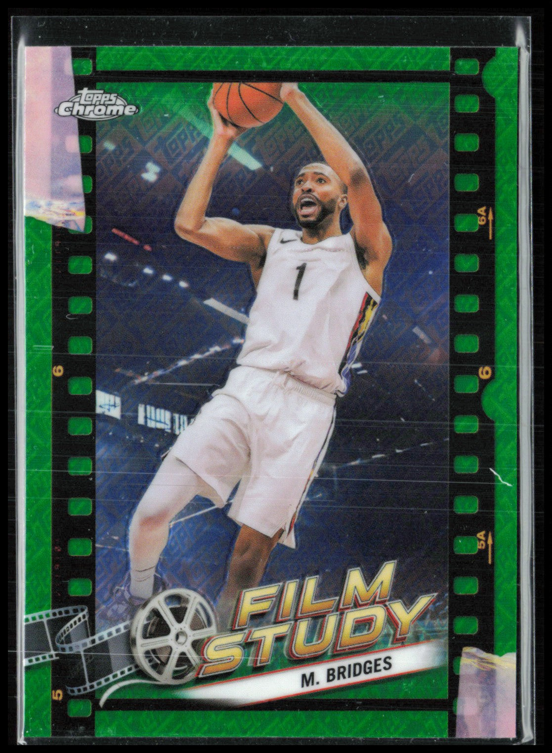 Mikal Bridges Green Logofractor