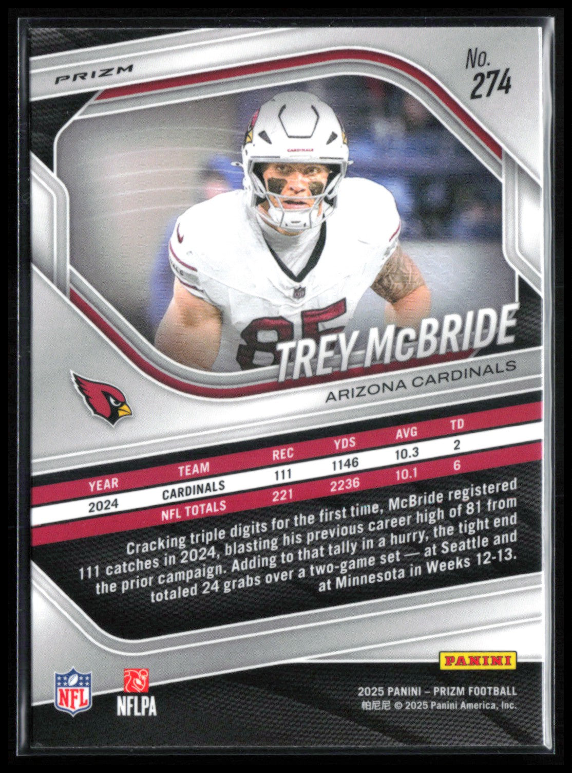 Trey McBride White Disco