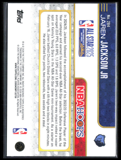 Jaren Jackson Jr Basketball Parallel
