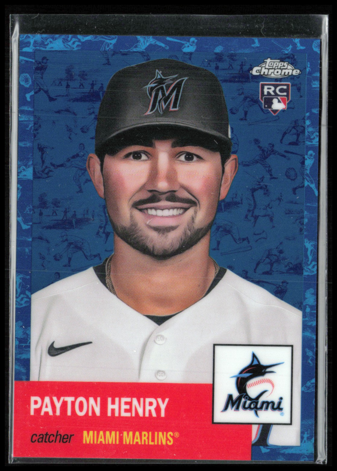 Payton Henry RC Blue Toile /199