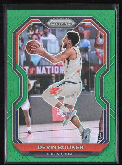 Devin Booker Green Prizm